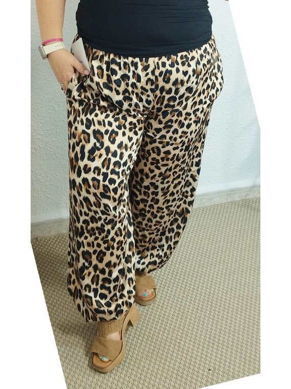 Pantalón Bombacho Animal Print