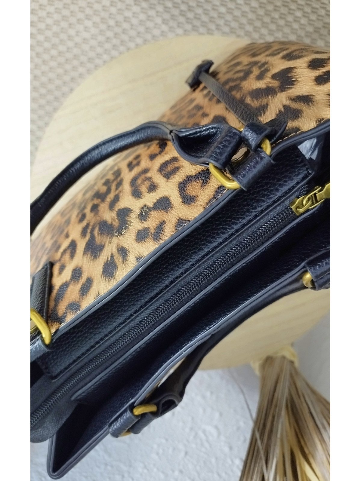 Bolso Tote Rígido Animal Print