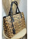 Bolso Tote Rígido Animal Print