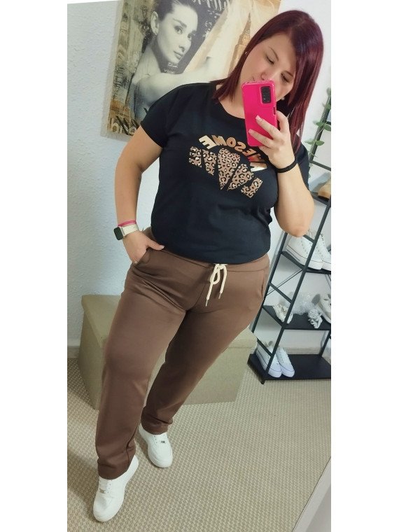 Pantalón de Chándal Marrón