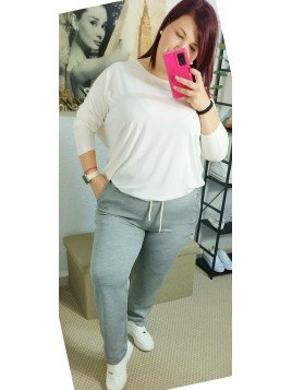 Pantalón de Chándal Gris