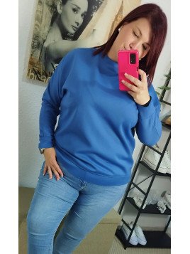 Sudadera Azul Lisa