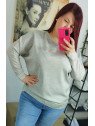 Sudadera Básica Gris