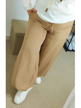 Pantalón bombacho camel