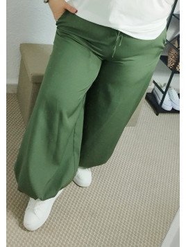 Pantalón bombacho verde