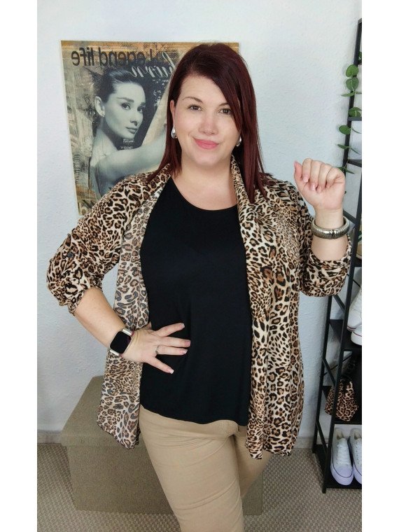 Blusa animal print