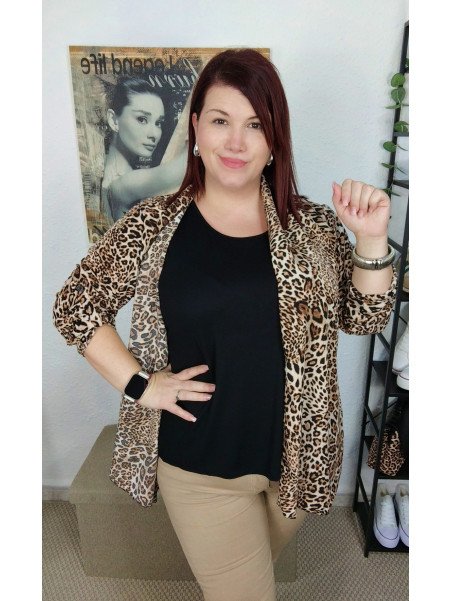 Blusa animal print