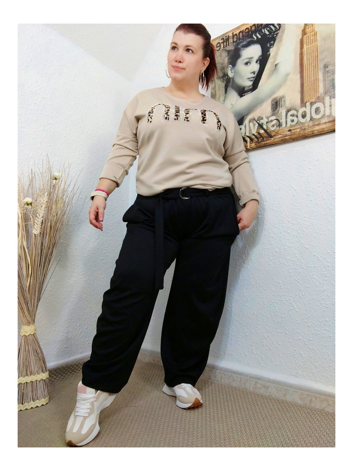 Pantalón negro Olivia