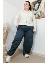 Pantalón color petróleo Olivia