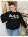 Sudadera negra SOHO