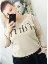 Sudadera beige Min