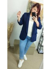 Americana azul marino