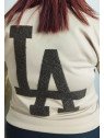 Sudadera beige Los Ángeles