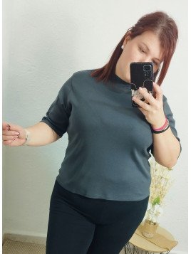 Camiseta gris oscuro Jeny