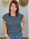 Camiseta cereza marino