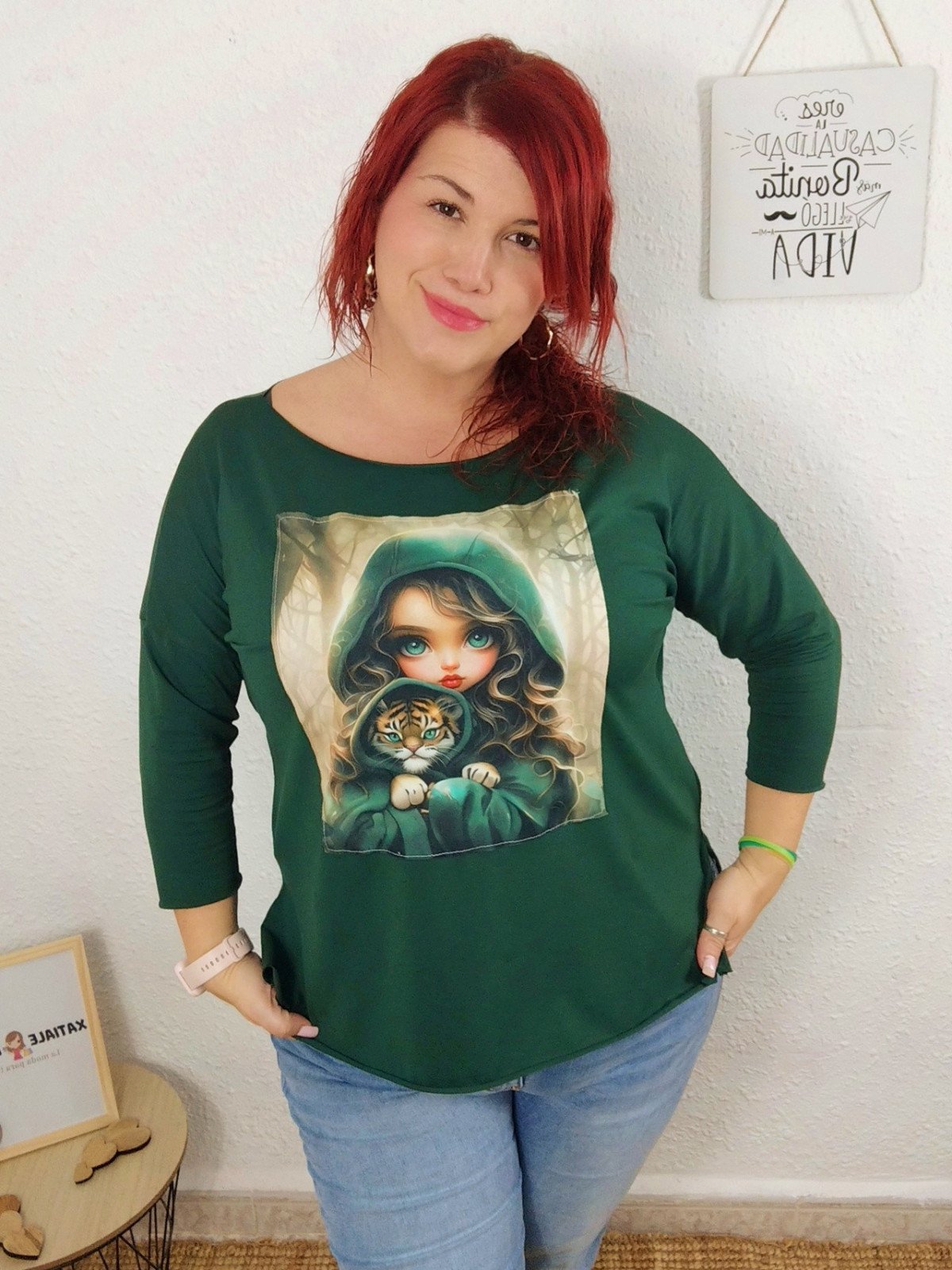 Camiseta Candy verde