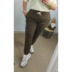 Pantalón Deportivo Casual Marrón