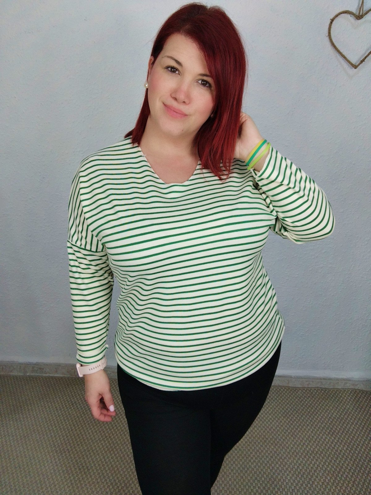 Jersey rayas verdes