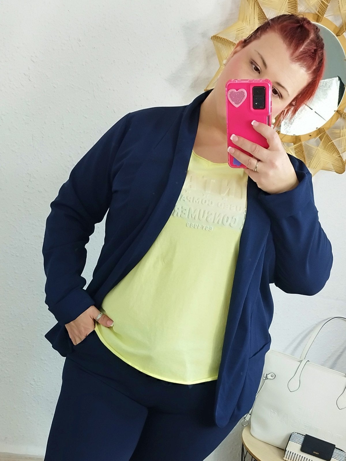 Blazer azul marino