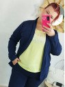 Blazer azul marino