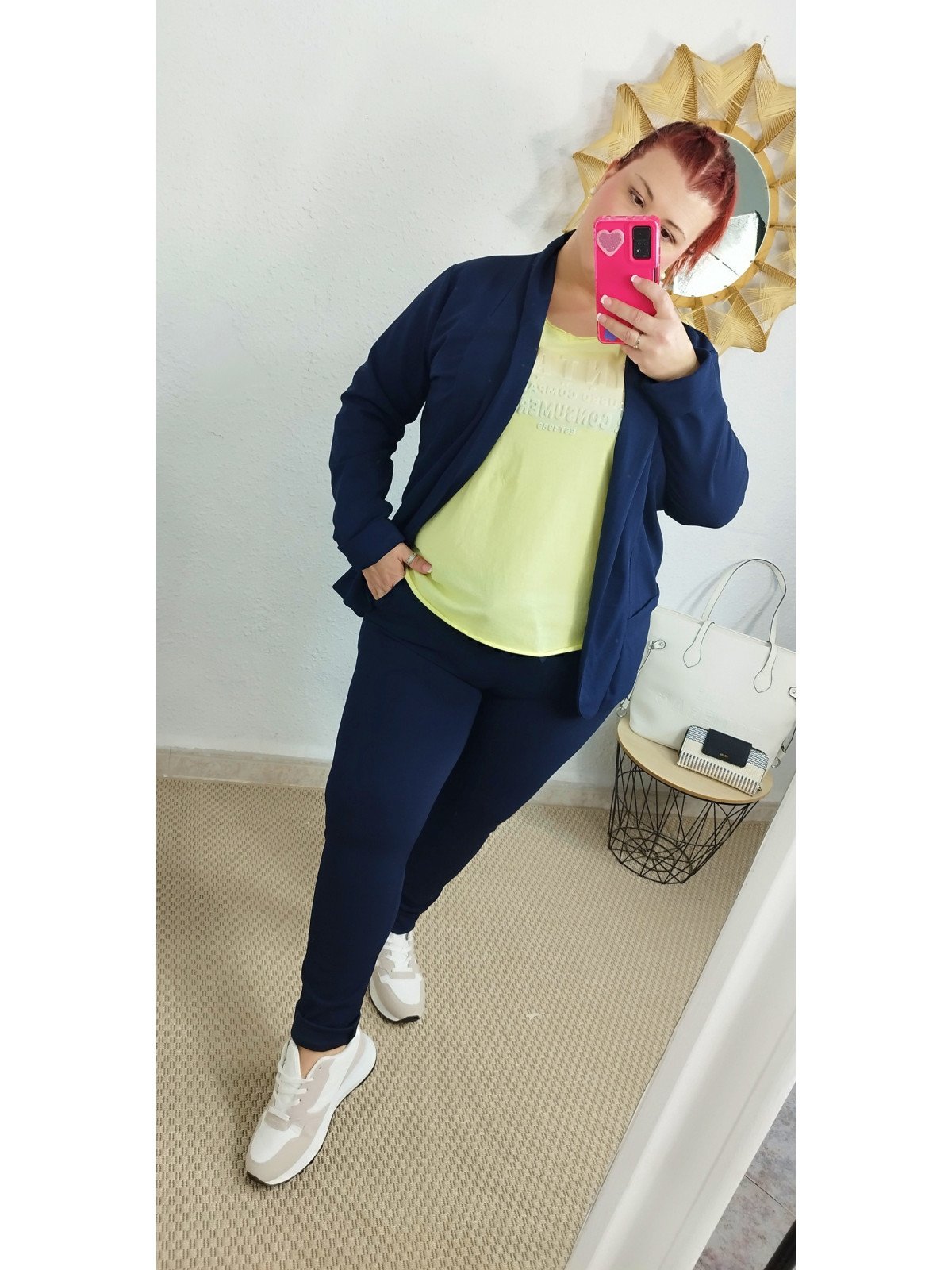 Blazer azul marino