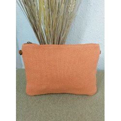 Bandolera de Tela Color Coral