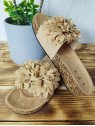 Sandalias Planas Khaki Sandalias Planas Khaki