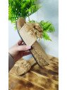 Sandalias Planas Khaki Sandalias Planas Khaki
