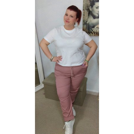 Pantalón Cargo Rosa