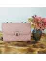 Bolso Bandolera Acolchado Rosa