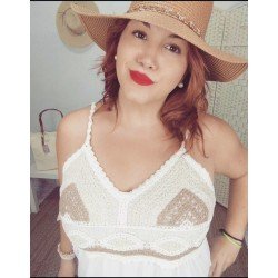 vestido tricolor