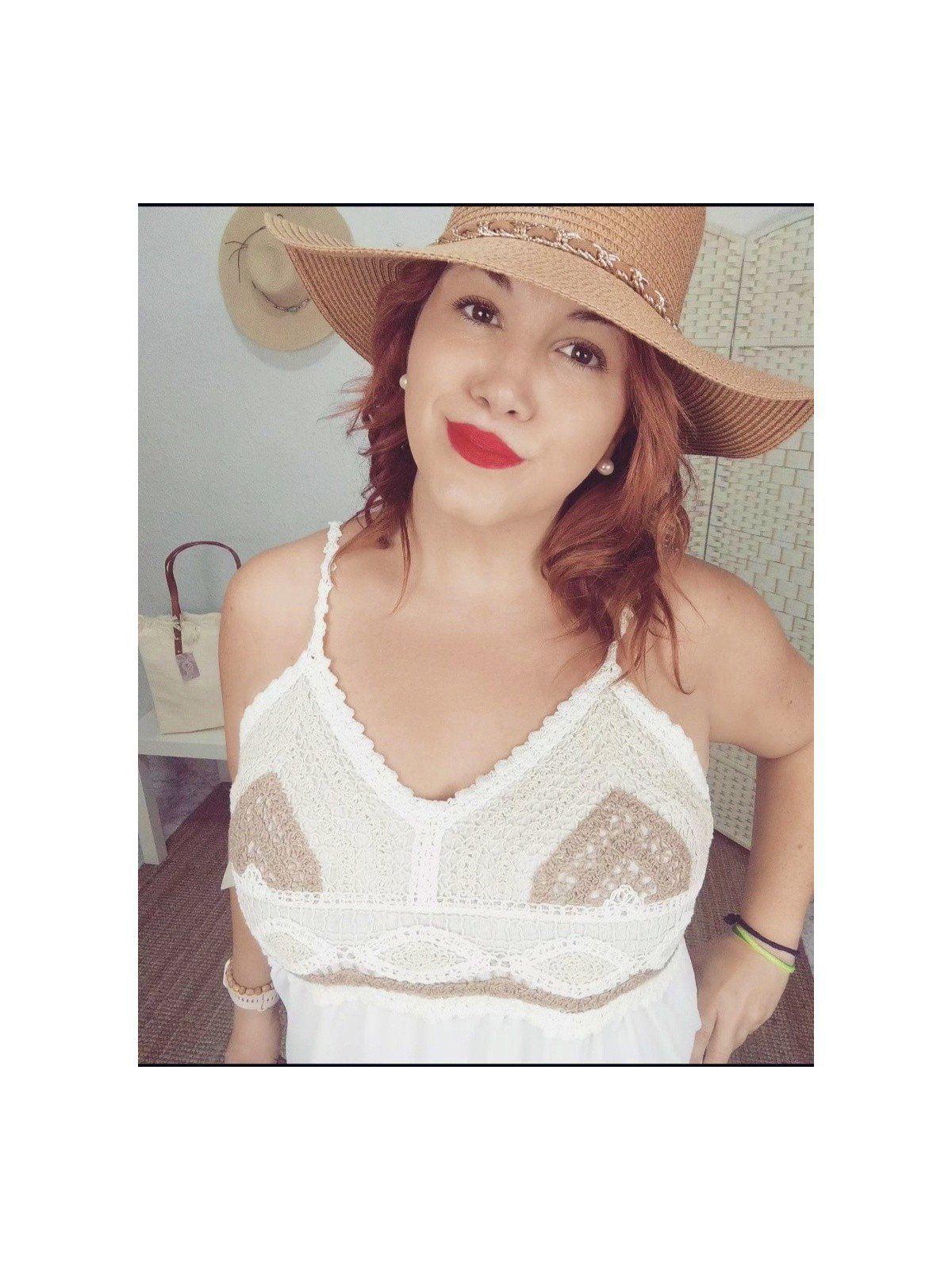 vestido tricolor
