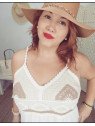 vestido tricolor